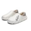 Winter Men Women Warm Slippers Plush Cotton Slippers Indoor Home Waterproof Non-Slip Shoes For Couples Bedroom Warm Shoes 36-47