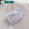 Extra Large Shoe Storage Bag/Under Bed Clothes Storage Box/Dust-Proof Folding Wardrobe Organizer