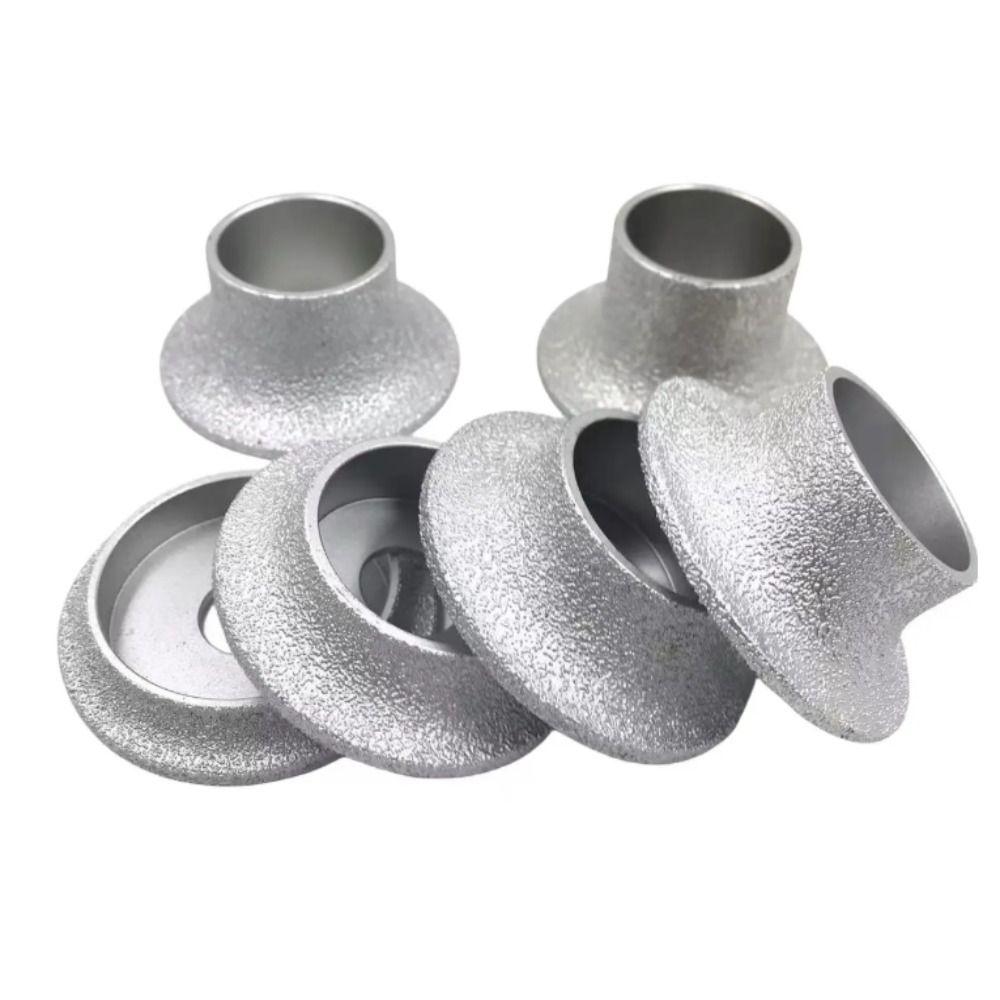 Шлифовальный круг из эмериума с посадочным отверстием Круглый Форма Полубульносовый край Колесо для резки плитки