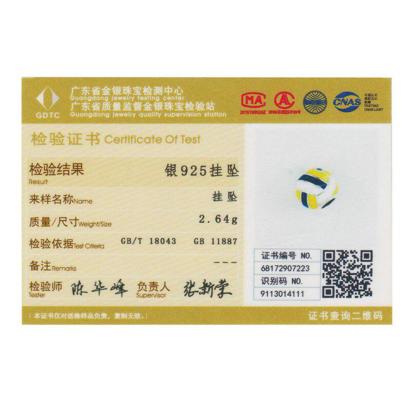 BAMOER Аутентичные 100% стерлингового серебра 925 пробы, спортивный мяч, волейбольный мяч, очаровательные бусины, подходят для женского браслета