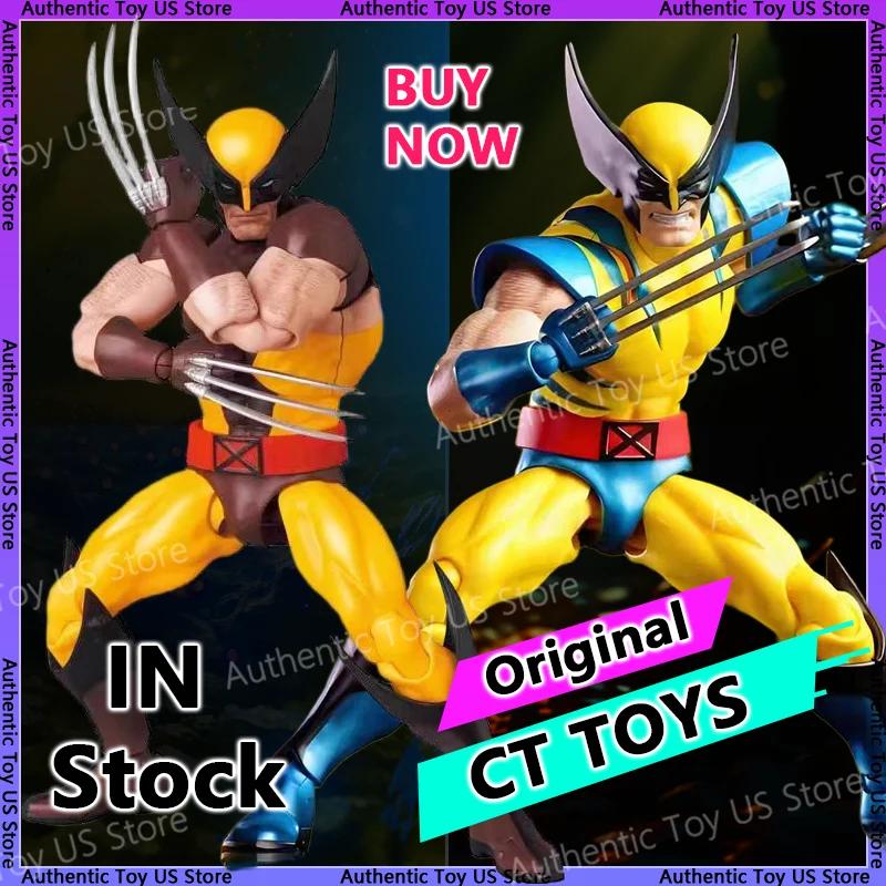 Оригинальные игрушки Ct Фигурка Росомахи Дэдпул Mafex 096 Фигурка Mafex138 Люди Икс Комиксная Версия Фигурка Коллекционная Миниатюра Игрушки