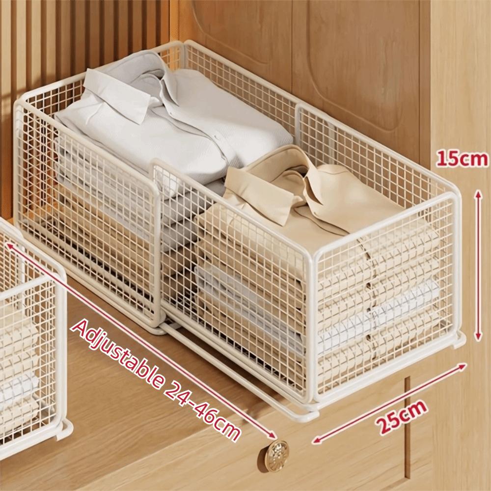 Layered Design Wardrobe Storage Rack Expandable Wardrobe Organizer Kitchen Cabinet