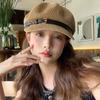 Breathable Women's Beret Thin Octagonal Hat New Female Baseball Cap  Beach