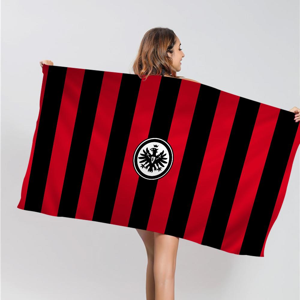 Футбольный клуб E-Eintracht F-Frankfurt Микрофибра Пляжное полотенце Впитывающее Быстросохнущее Мягкое Йога Плавание Курорт Альпинизм Полотенце
