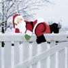 Christmas Decorations Seeing Fence/Holiday/Outdoor/Fence/Decoration/Cute Garden Fence Sign Ornament