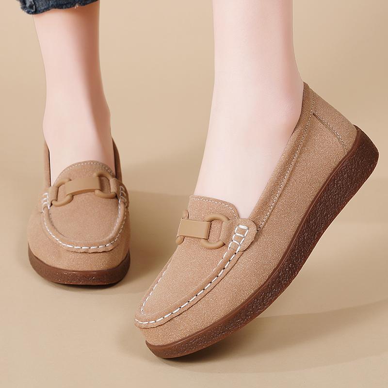 Женские туфли на плоской подошве Лоферы Обувь для вождения Мокасины Плоские туфли Повседневная обувь для ходьбы Минималистская летняя обувь для мам