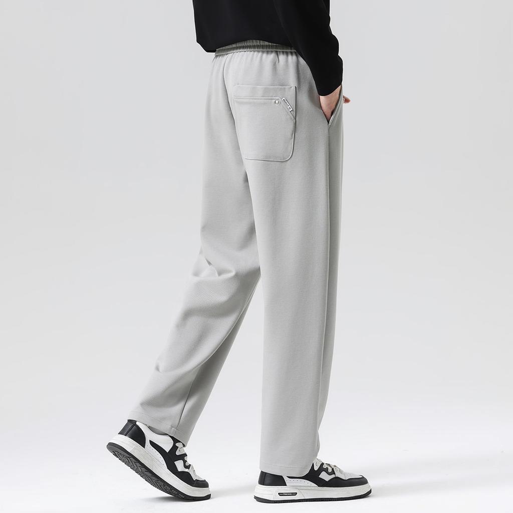 350g heavy-duty skin friendly commuting tapered men's casual pants