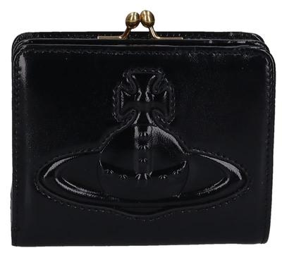 Кошелек SHINY LEATHER [Vivienne Westwood] В два сложения [предмет]