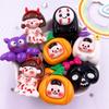 Красочные смоляные большие тыквы, призраки, черепа, плоские кабошоны, фигурки, 10 шт., сделай сам, аксессуары для бантов на Хэллоуин, скрапбукинг, поделки