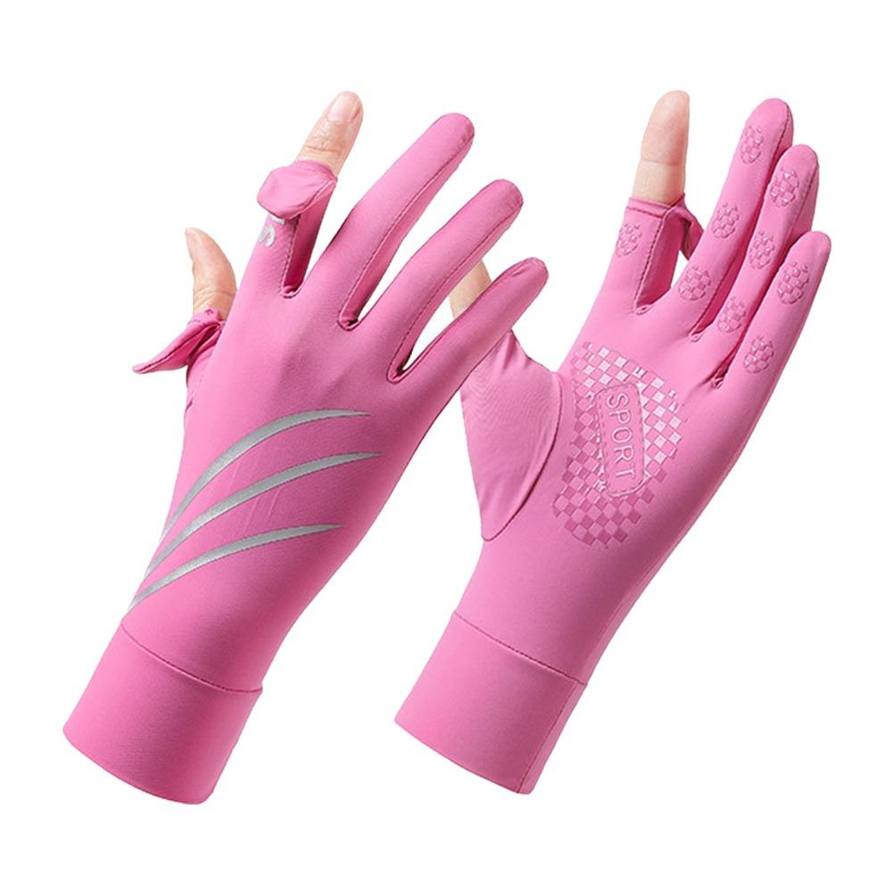 Touch Screen Cycling Gloves Sun Protection Driving Gloves Women Anti-uv Sun Gloves Outdoor Sports