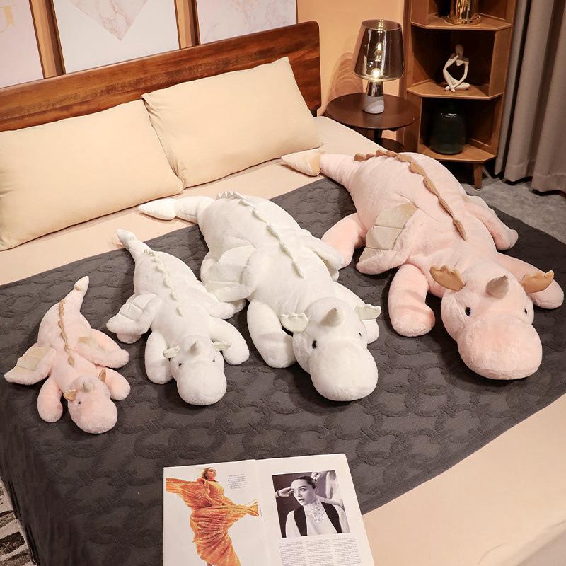Cute Little Flying Dragon Doll Plush Toy Big Dinosaur Doll Children Sleep Soothing Pillow Doll