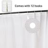 New With 12 Hooks Room Decor Bathtub Curtains PEVA Thicken Bathroom Screens Shower Curtain