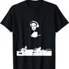 Funny Techno Rave Music Gift Mona Lisa DJ Art T-Shirt Anime Graphic T-shirts For Men Clothing Women Short Sleeve Tees Y2K Tops