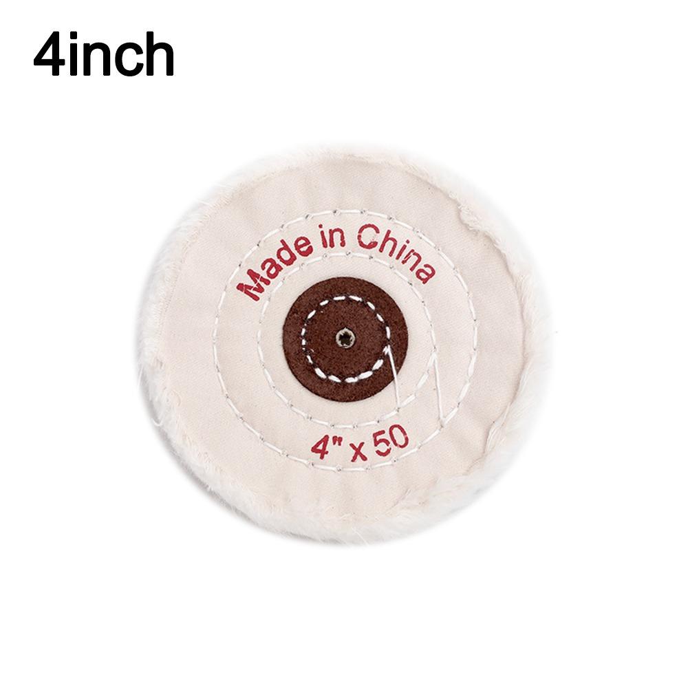 Durable 2-12in Wheels Buffing Polishing Wheel Cotton Lint Cloth White Buffing Wheel Polishing Cloth Wheel Jewelry Tools