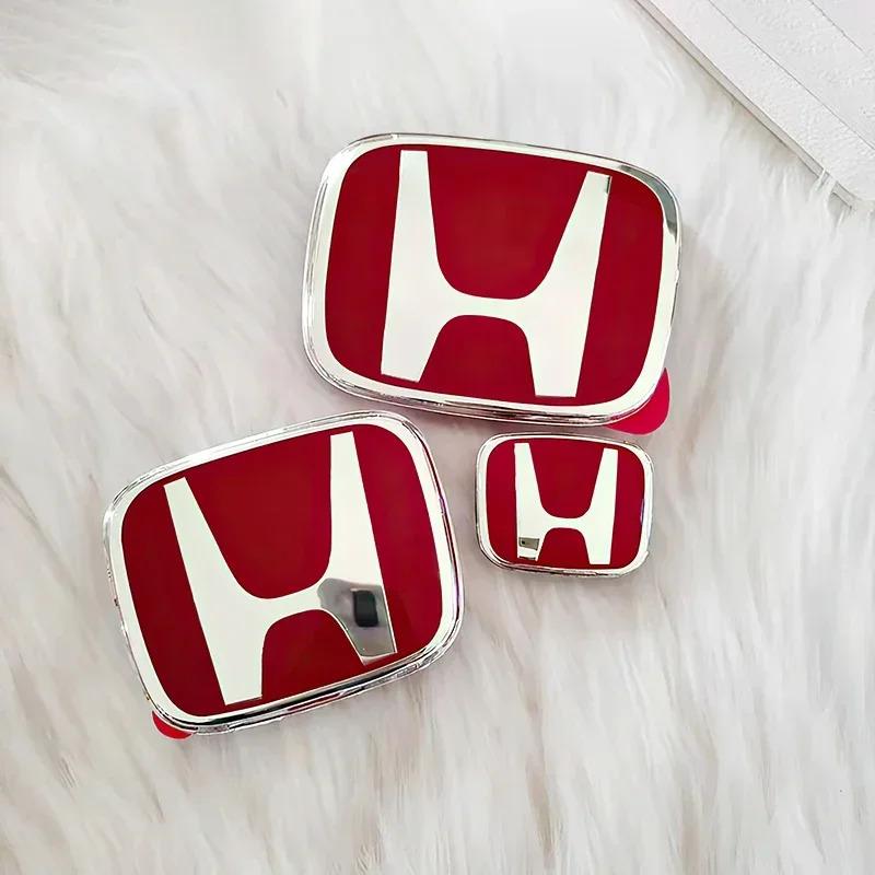 PLXI9 Honda Special Car Logo Badge Modification Stickers Car Accessories For Honda 10th 11th Gen Civic 8-10th Gen Accord 2006-2022 CRV