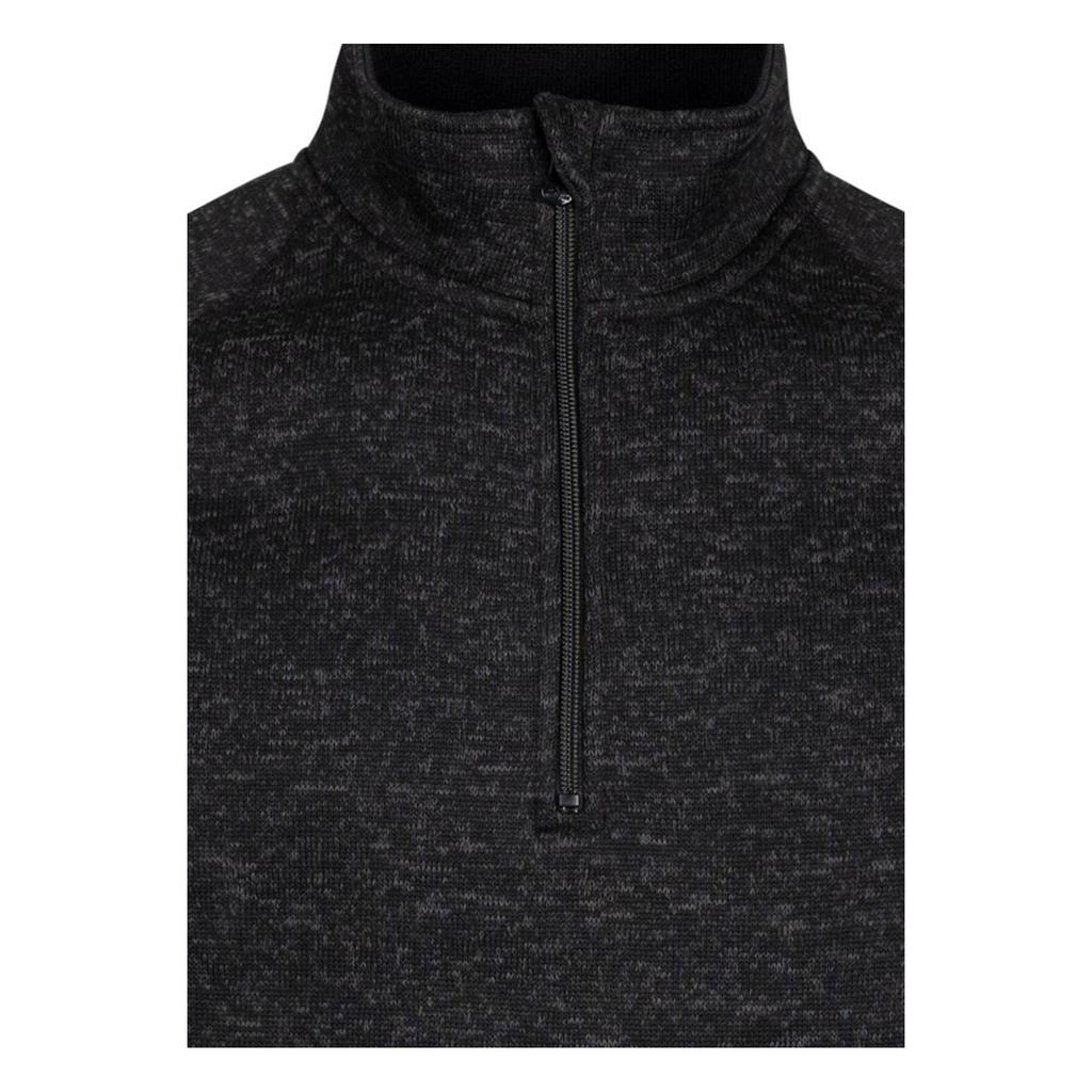 Mens Corsham Marl Half Zip Fleece Top