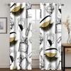 Индивидуальные шторы для украшения дома, кисти для макияжа, шторы для ресниц, маникюрный салон, салон красоты, гостиная, шторы для спальни