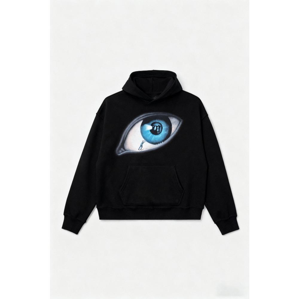 Хит продаж Дружелюбное Убеждение Худи Мужские Толстовки Модный Тренд Толстовки Осень Зима Повседневные Свободные Пуловеры