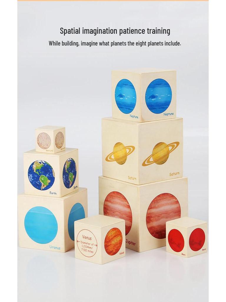 Cross-border Early Childhood Puzzle Set: Cartoon Numbers & Logic Stacking Toy