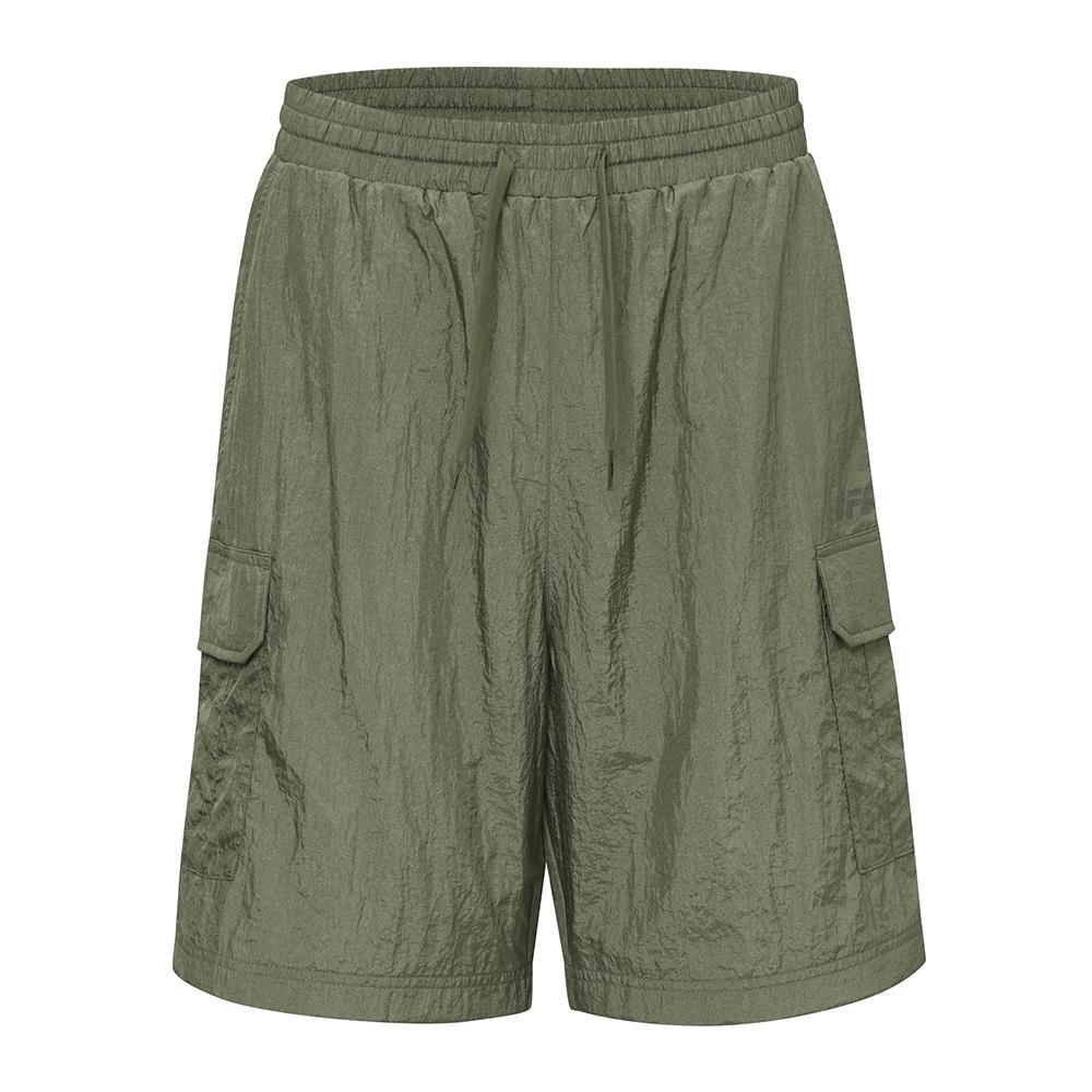 UFC SPORT Ufc Crinkle Relax Fit Shorts Light Khaki U2Tpw3302Lk