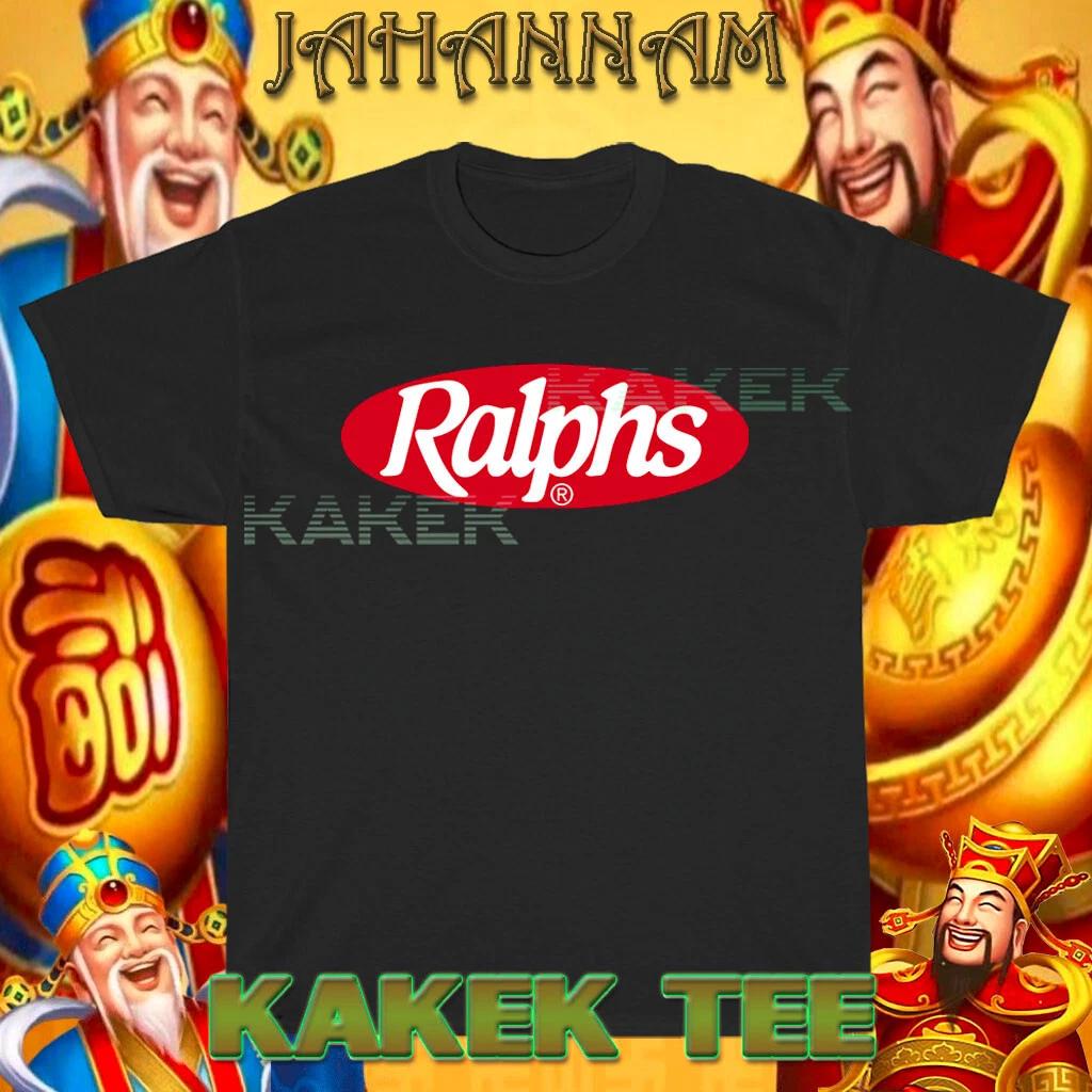 New Shirt RALPHS Supermarket Grocery Store Logo Funny T shirt USA Size S to 5XL