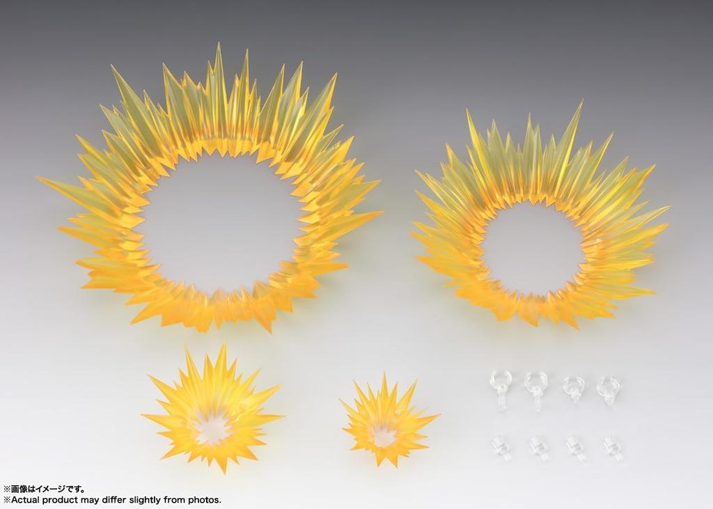 TAMASHII NATIONS Tamashii EFFECT SHOCK IMPACT Желтый для 140мм эффектов для фигурок Вер. SHFiguarts приблизительно. ПВХ и АБС