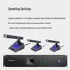 FionTu Professional Wired 8-Channel Conference Microphone System (CN version)
