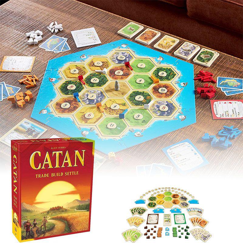 Игровое настольное поле Катан Остров 35 Игроков Расширение Настольная Карта Семейные Посиделки