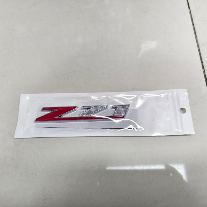 AABHC1 2pcs car styling 3d Metal Logo Z71 Emblem Car Front Grille Badge Sticker For Chevrolet Tahoe Colorado Silverado Accessories