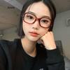 Women Finished Myopia Glasses Vintage Square Frame Blue Light Blocking Minus Eyeglasses Near Sight Eyewear Diopter 0 To -4.0