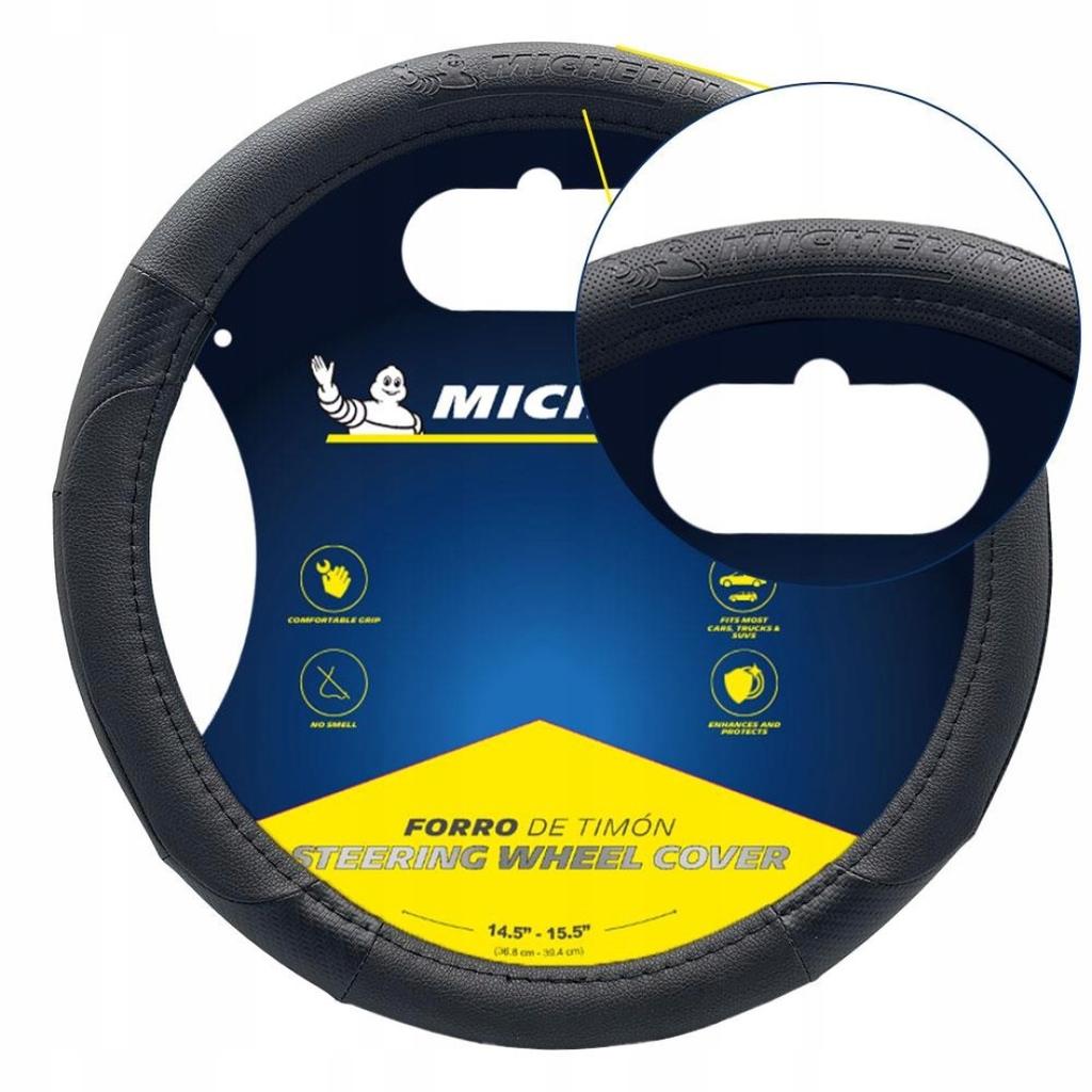 Michelin Pokrowiec Na Kierownicę Czarny/Czarny M 36,8-39,4Cm Do Auta