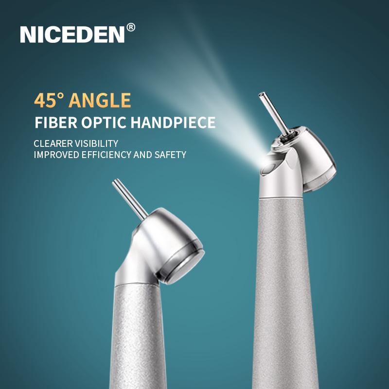 Niceden M900L Стоматологический Оптический LED Высокоскоростной Хирургический Оптический Наконечник с Усовершенствованным Закрытым Картриджем для Соединения N-S-K