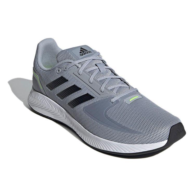 Adidas Runfalcon 2.0 Halo Silver Men Sneakers Grey Core-Black Cloud-White FZ2804