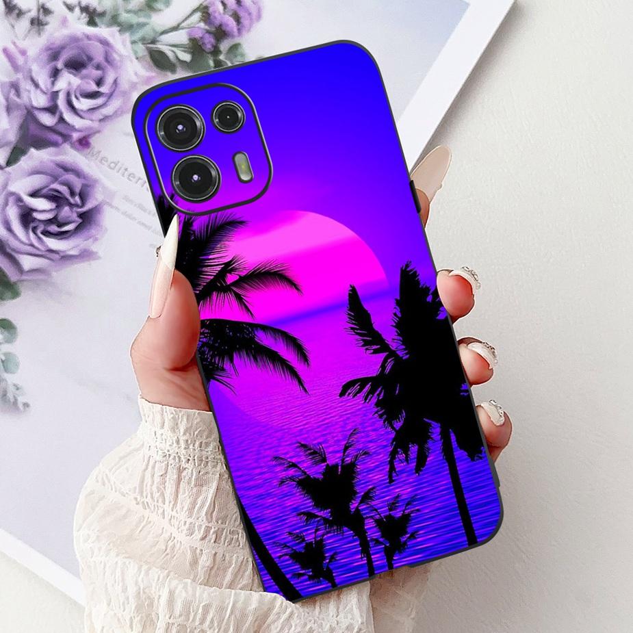 Чехол для Motorola Moto Edge 20 Lite XT2139-1 Милый Расписной Чехол Мягкий ТПУ Чехол для Телефона Для Motorola Edge 20 Pro Edge20 Fusion