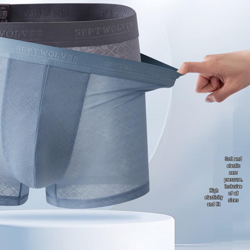 Мужские антибактериальные боксеры-брифы Sevenwolves