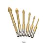 6pcs Drill Bits Power Tool Accessories Device for Drills Tools Handy Supplies Accessory Alloy Mountings Sturdy