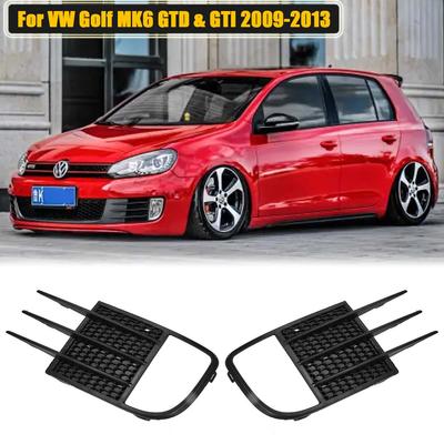 Передний бампер, противотуманная фара, решетка, крышка для Volkswagen VW Golf MK6 GTD и GTI 2009-2013 5K0853665C 5K0853666C автомобиля