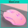 Mouse Sensitive Plug Wired Play For Macbook 3200dpi Desk Mouse Ergonomic Typec Pro