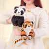 Cute Animal Panda Rabbit Clap Bracelet Plush Toy Raccoon Tiger Clap Circle Doll Children's Rag Doll