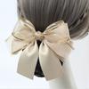 Bow Bowknot Hair Bun Women Spring Clips Hairgrips Cover Net Sweet Korean Bun Snood  For Girls