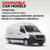 Лампы указателей поворота в боковых зеркалах заднего вида для Mercedes Sprinter 2006+ Повторители указателей в боковых зеркалах X2 Патрон лампы