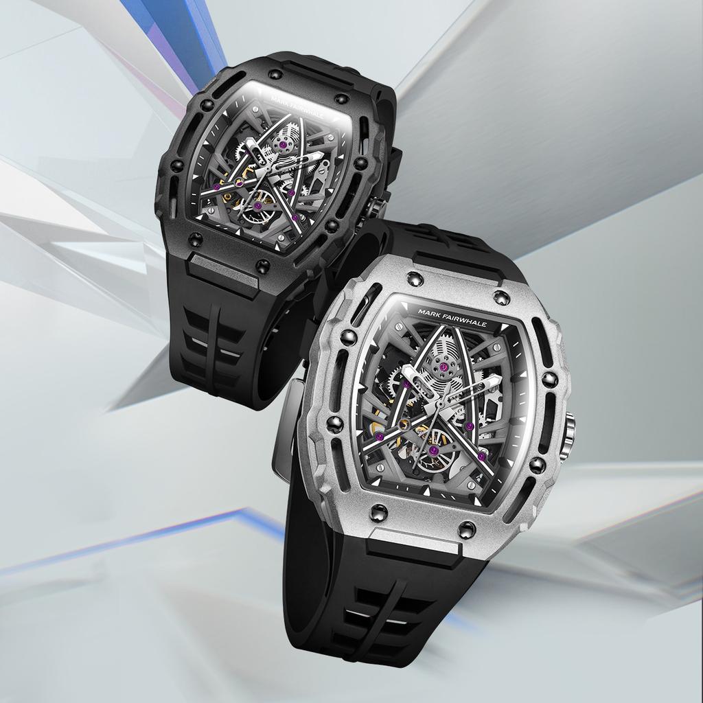 Mark Huafei Fashion China-Chic Mechanical Watch Men's Sport Versatile Glow Fashion Temperament Watch