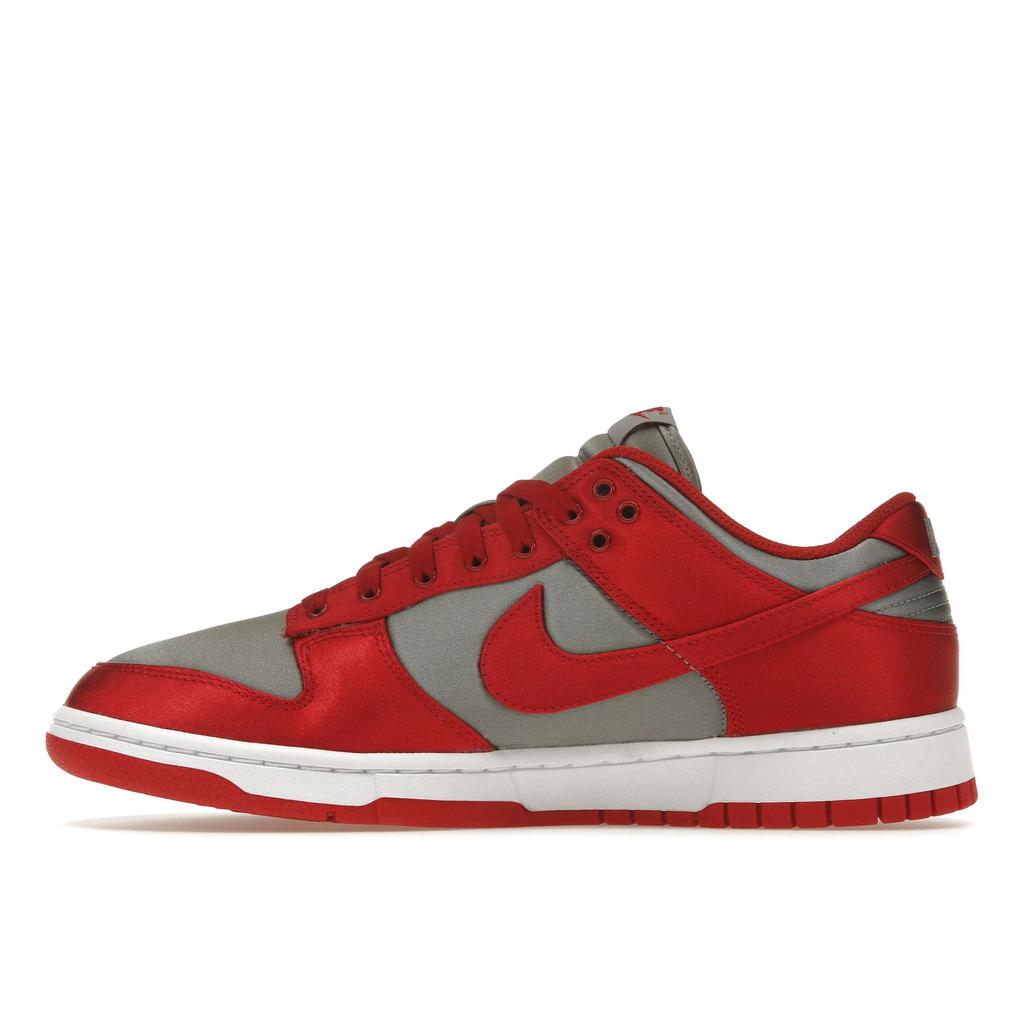 Nike Женские кроссовки Dunk Low Satin UNLV красные, средне-серые, Varsity-Red DX5931-001