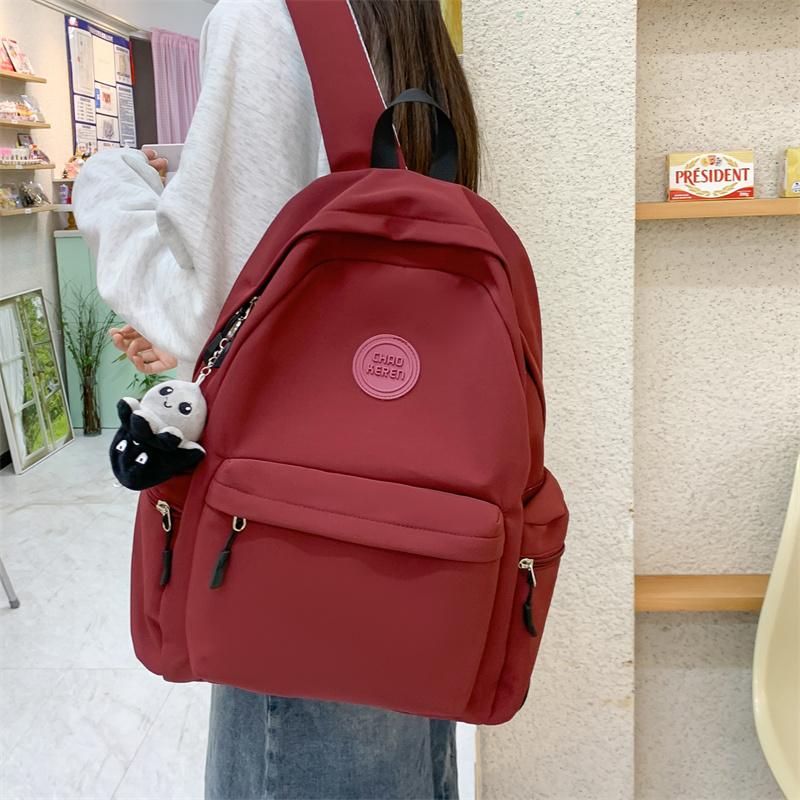 Школьный рюкзак для школьников, женский, легкий, большой емкости, рюкзак для школьников старших классов