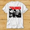 230 Gsm 100% Cotton The Damned 1977 Uk Tour Limited Edition T Shirt Cult Movie Retro Vintage Top Tee 2456