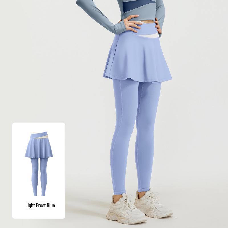 Юбка-леггинсы с высокой талией и цветными блоками Juyitang для женщин