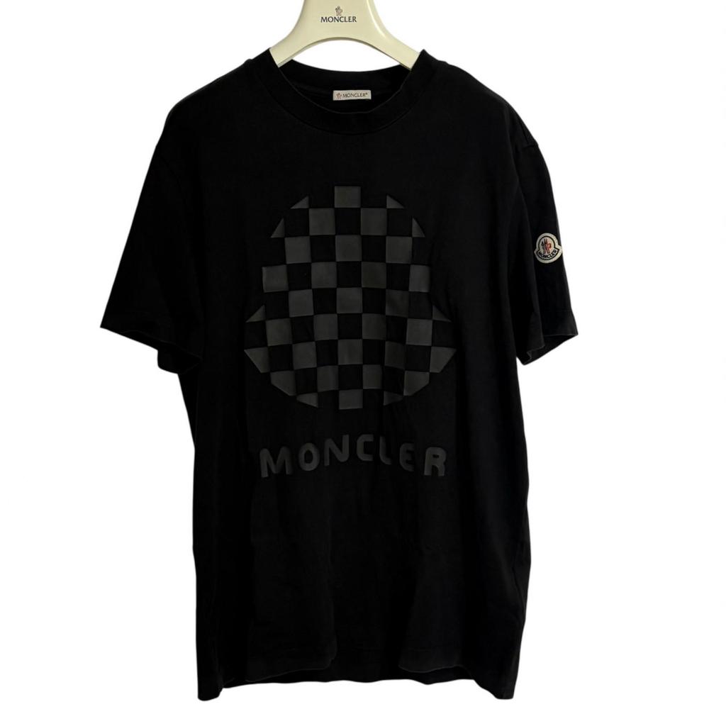 Moncler Футболка Черная Мужская Размер S Модель H10918C000128390T