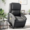 VidaXL Reclining Massage Armchair, Relaxation Chair with Adjustable Backrest and Footrest, Living Room Seat 3204266