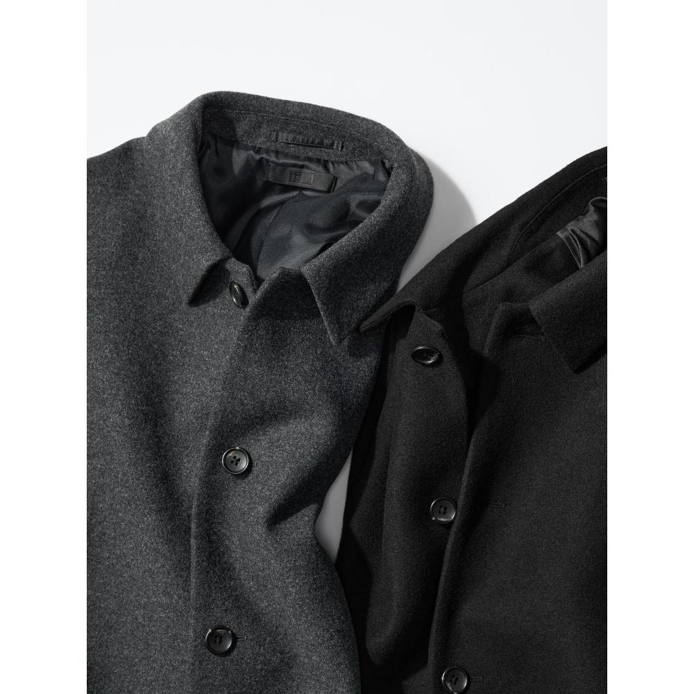 Uniqlo Японское однобортное пальто