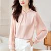 Long Sleeve Autumn New Shirt Beautiful Chic Chiffon Shirt French Top